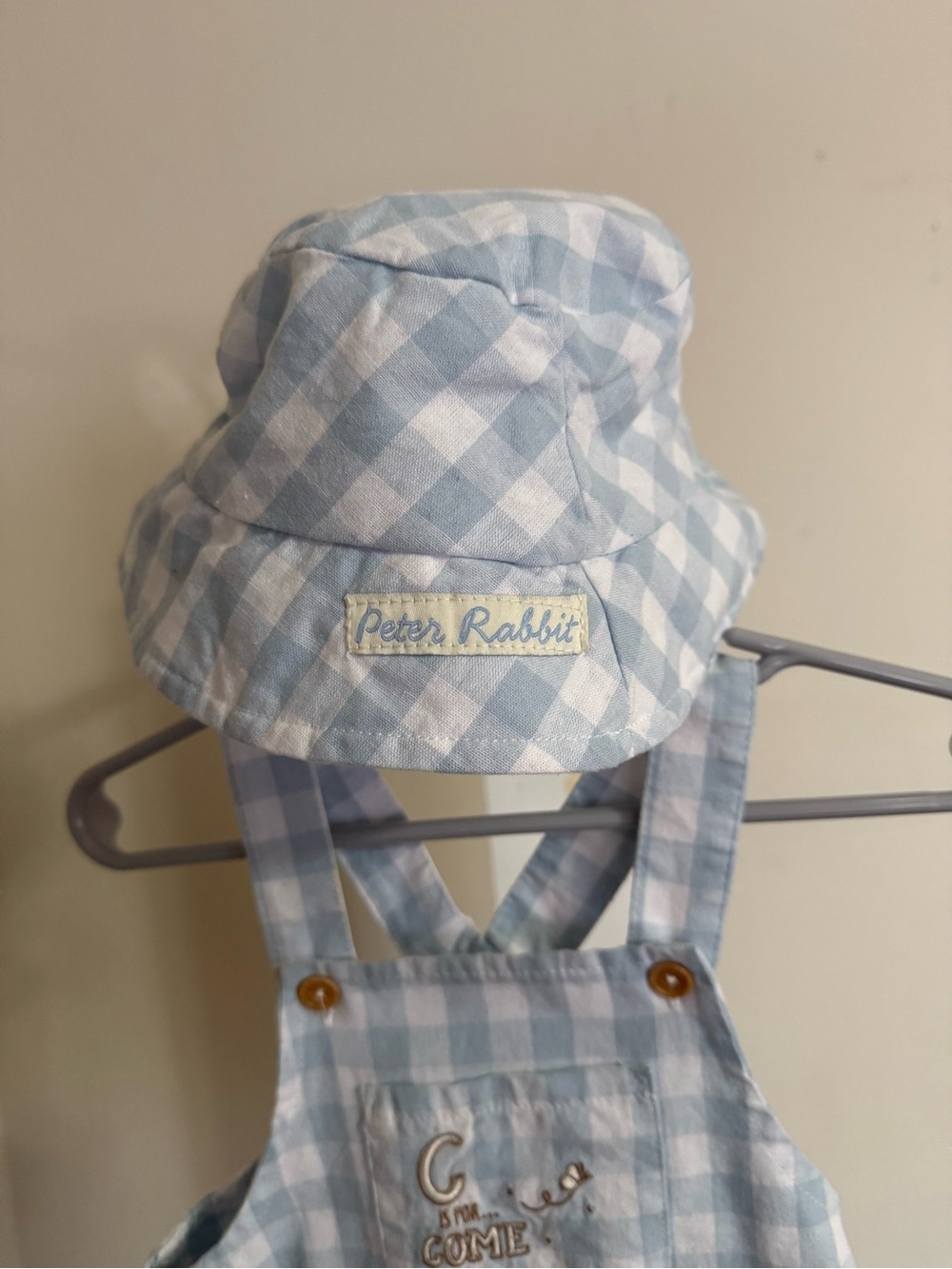 Peter Rabbit Romper & Hat - Picture 3 of 12